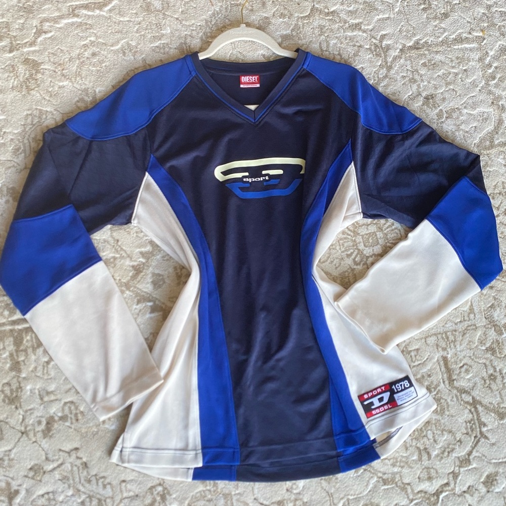 SOLD DO NOT BUYDiesel Sports Jersey Long-Sleeve